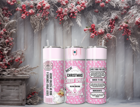 Christmas Cheer Spray Tumbler