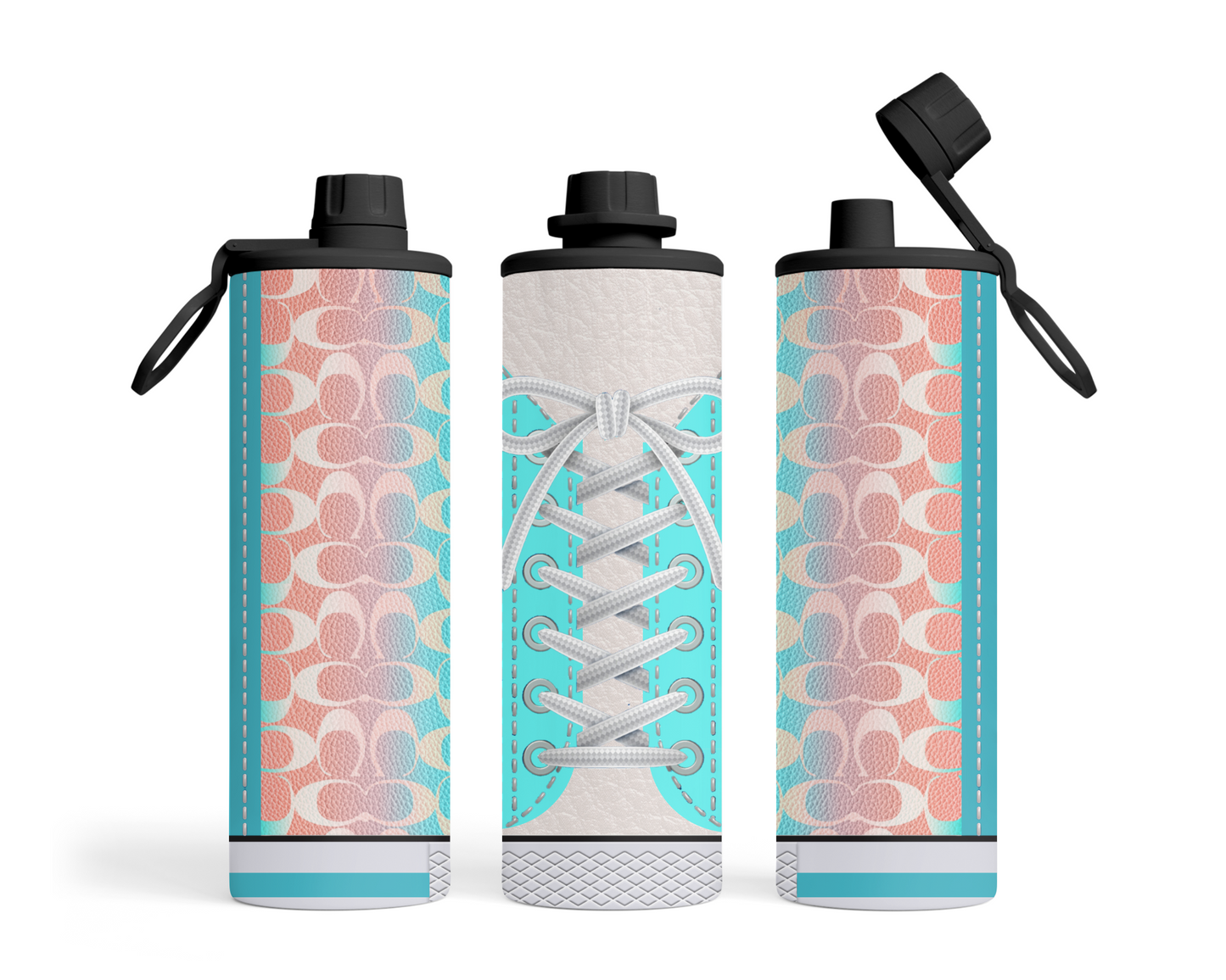 Coach Inspired Teal (Shoe Inspired Tumbler)