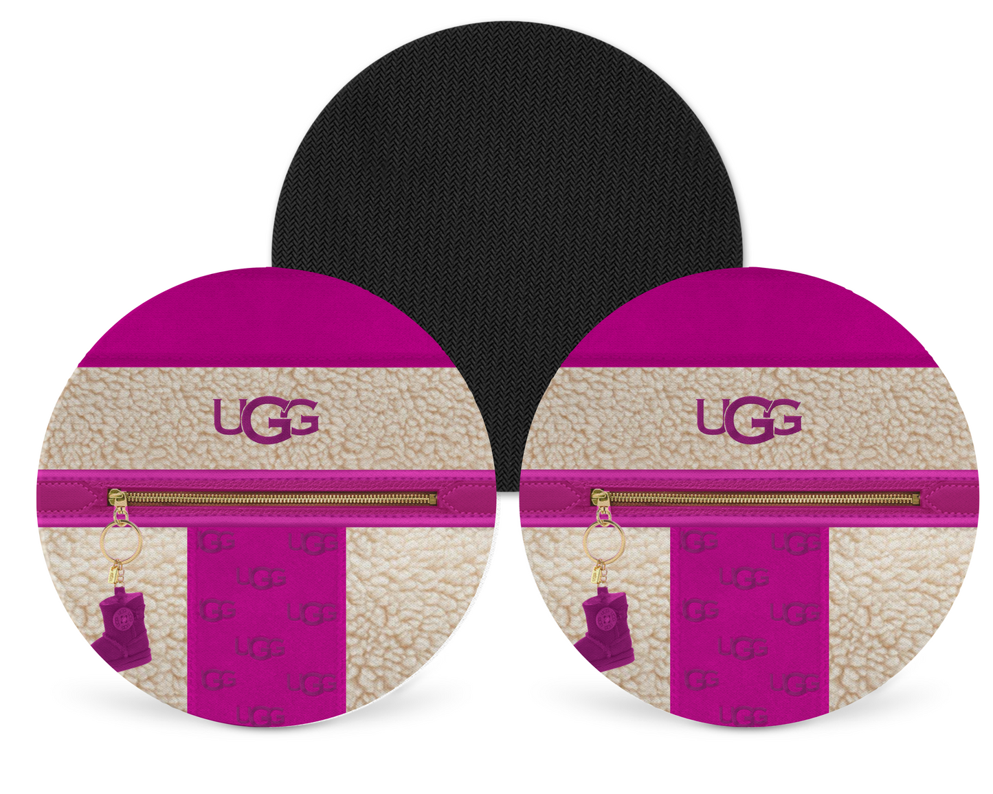 Ugg Inspired Neoprene Drink Coaster x2 (001)