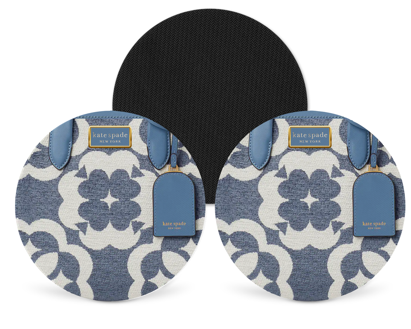 Katie Spade Inspired Neoprene Drink Coaster x2 (009)