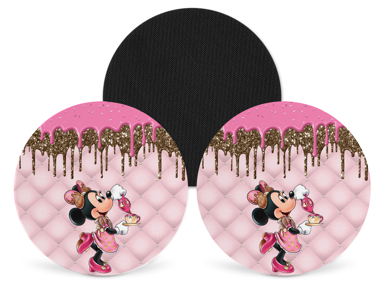 Disney Inspired Neoprene Drink Coaster x2 (015)