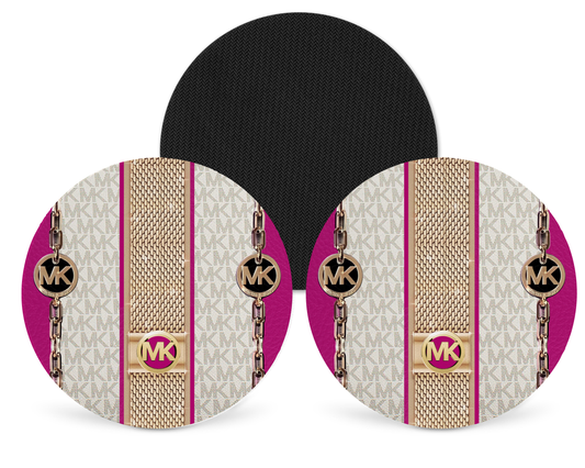 Michael Kors Inspired Neoprene Drink Coaster x2 (007)