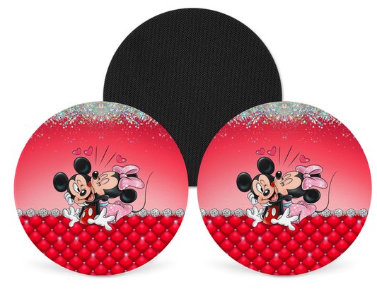 Disney Inspired Neoprene Drink Coaster x2 (014)