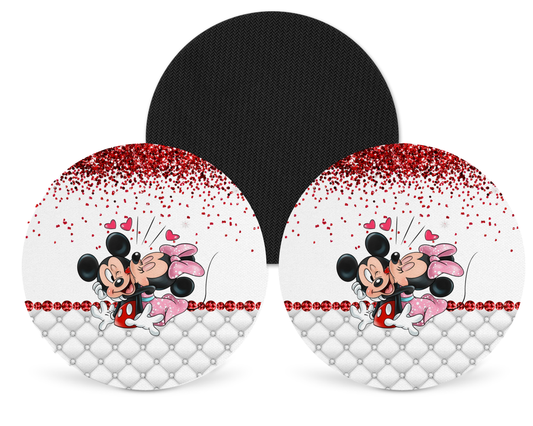 Disney Inspired Neoprene Drink Coaster x2 (013)