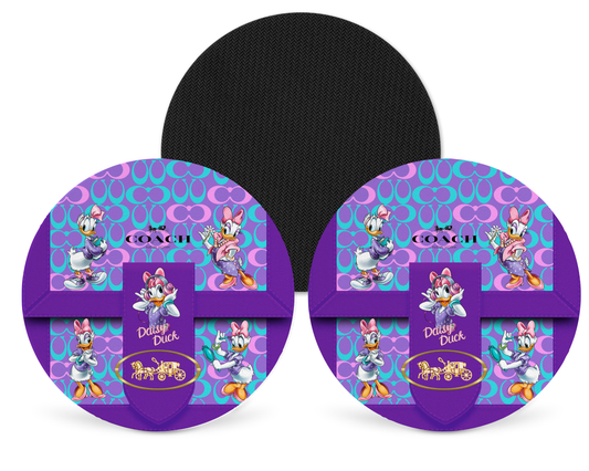 Coach Inspired Neoprene Drink Coaster x2 (180)