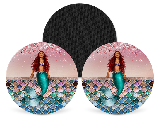 Coach Inspired Neoprene Drink Coaster x2 (197)