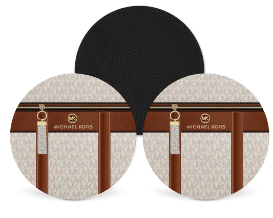 Michael Kors Inspired Neoprene Drink Coaster x2 (017)