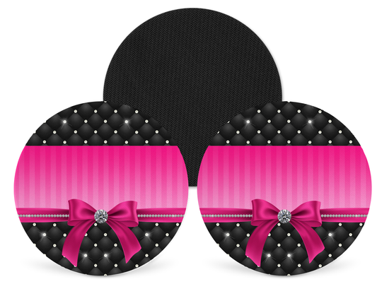 Handbag Inspired Neoprene Drink Coaster x2 (030)