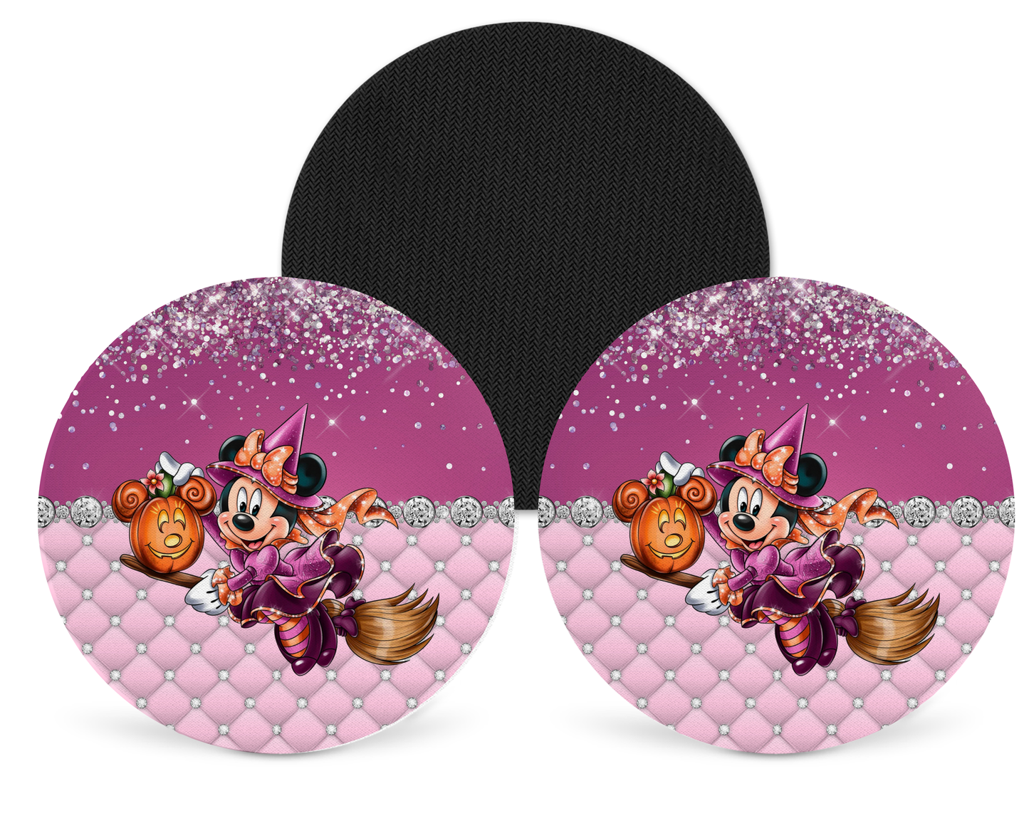 Coach Inspired Neoprene Drink Coaster x2 (196)