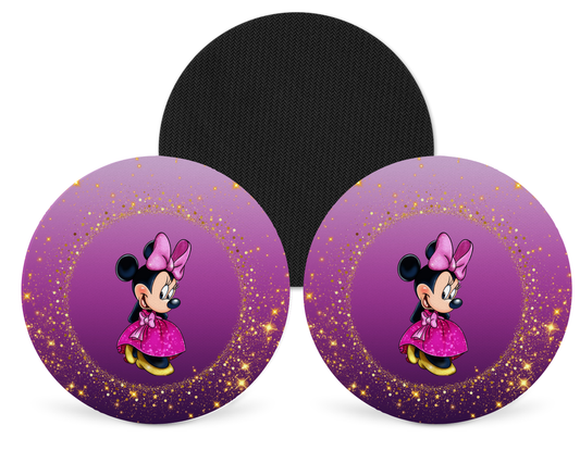 Disney Inspired Neoprene Drink Coaster x2 (022)