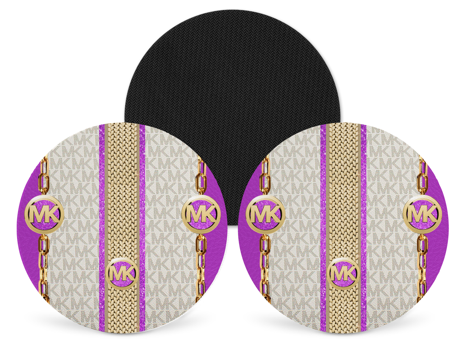 Michael Kors Inspired Neoprene Drink Coaster x2 (013)