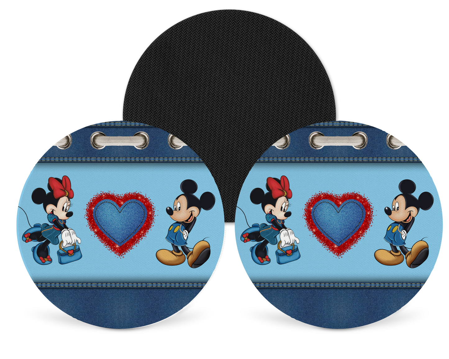 Disney Inspired Neoprene Drink Coaster x2 (020)