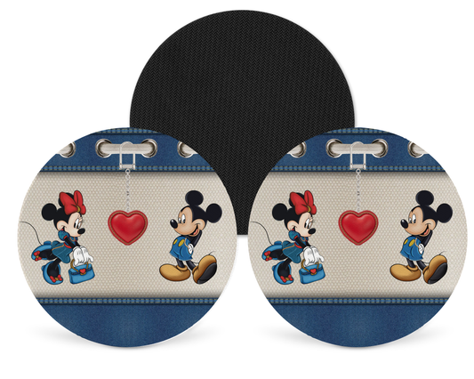 Disney Inspired Neoprene Drink Coaster x2 (021)