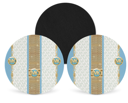 Michael Kors Inspired Neoprene Drink Coaster x2 (014)