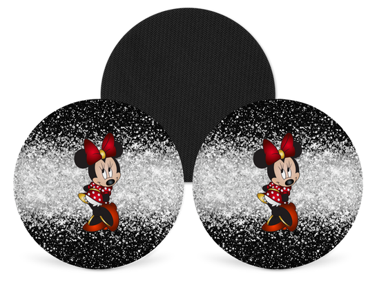 Disney Inspired Neoprene Drink Coaster x2 (018)