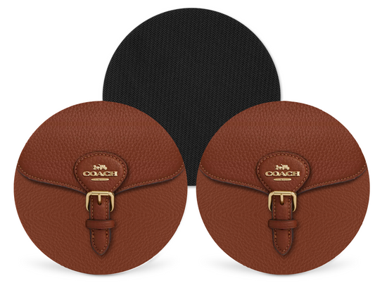 Coach Inspired Neoprene Drink Coaster x2 (044)