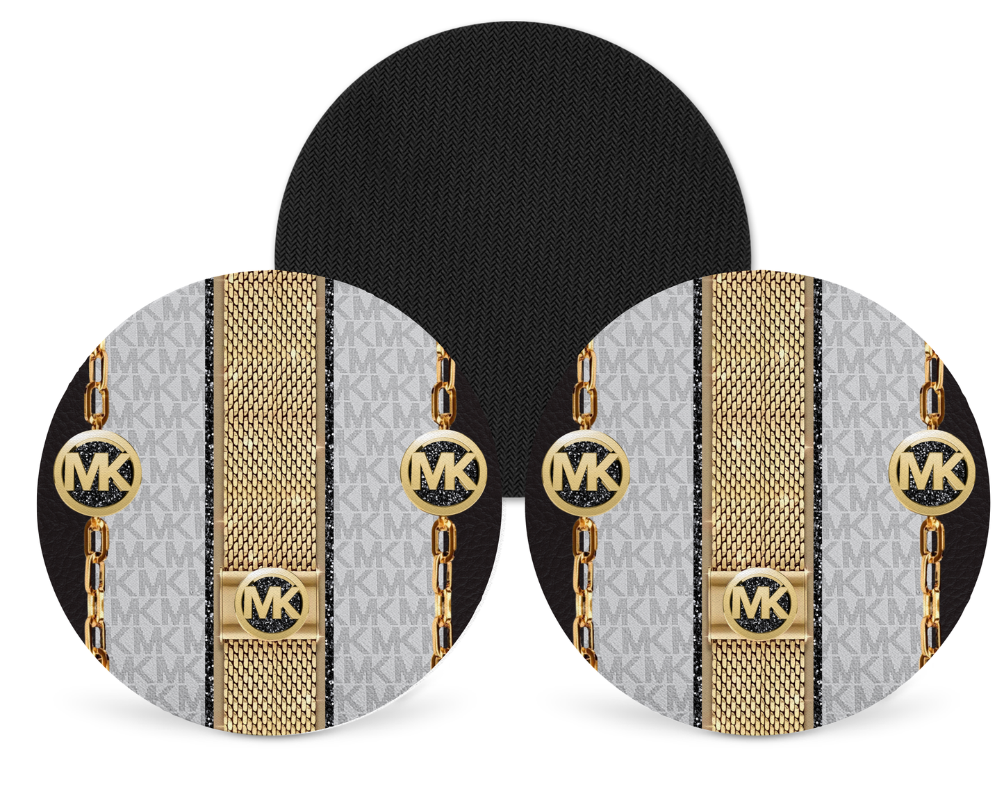 Michael Kors Inspired Neoprene Drink Coaster x2 (011)