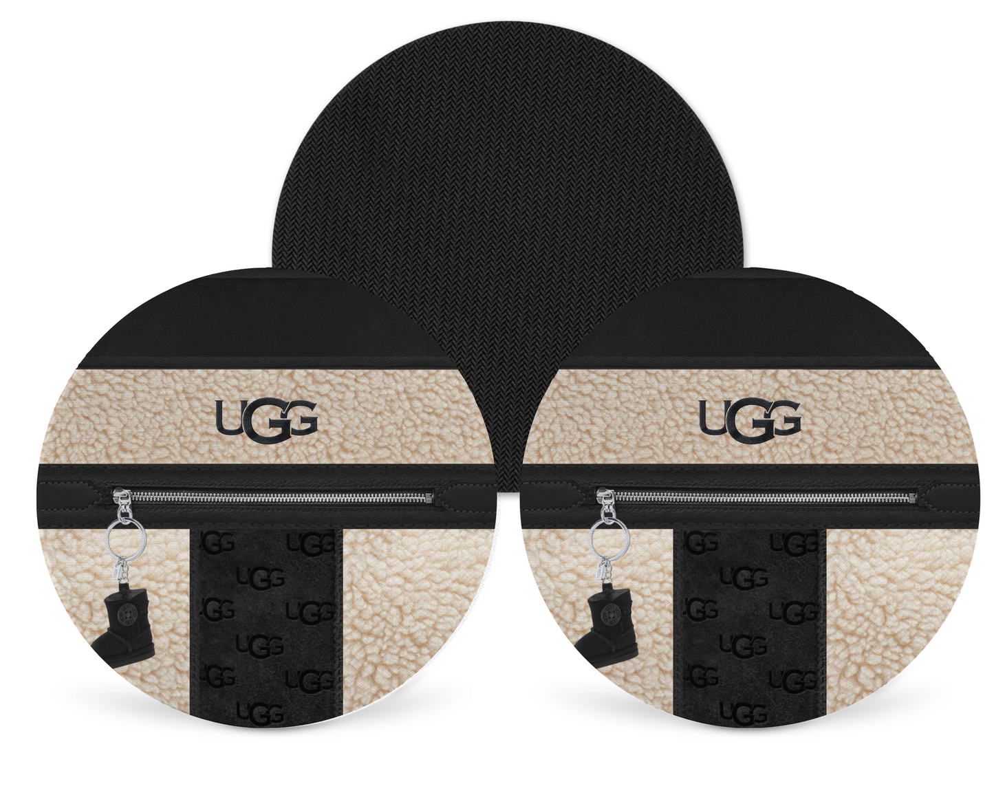 Ugg Inspired Neoprene Drink Coaster x2 (003)