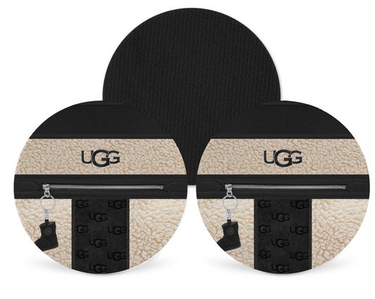 Ugg Inspired Neoprene Drink Coaster x2 (003)