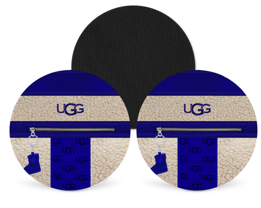 Ugg Inspired Neoprene Drink Coaster x2 (004)