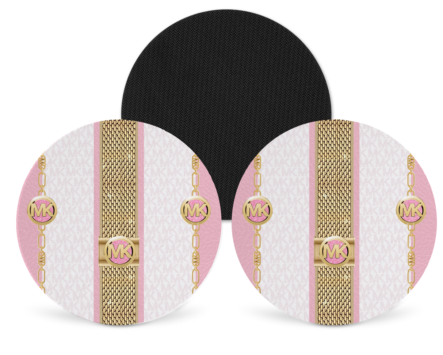 Michael Kors Inspired Neoprene Drink Coaster x2 (012)