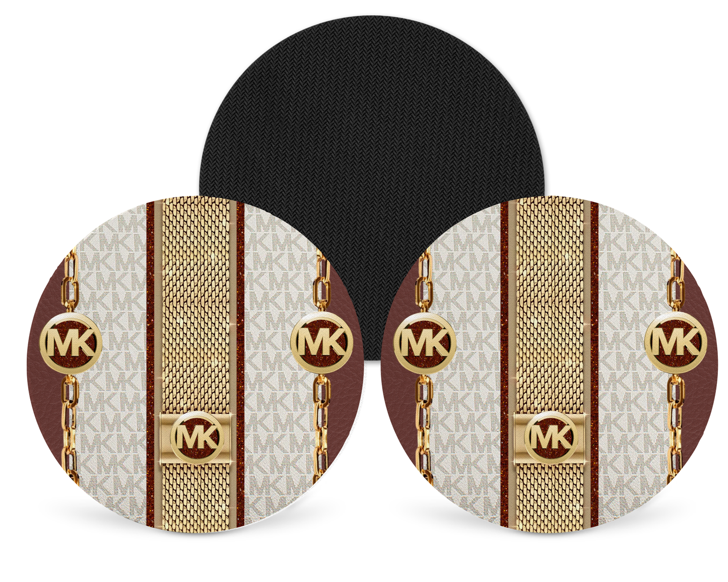 Michael Kors Inspired Neoprene Drink Coaster x2 (010)