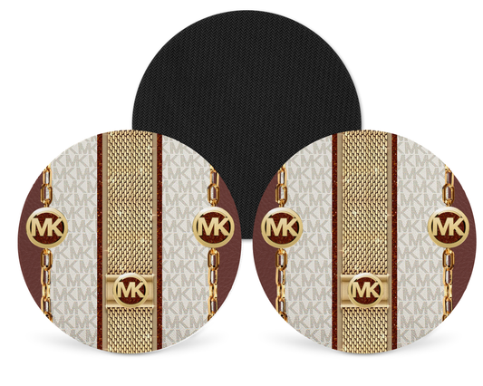 Michael Kors Inspired Neoprene Drink Coaster x2 (010)