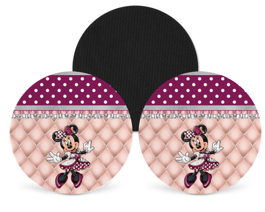 Disney Inspired Neoprene Drink Coaster x2 (017)