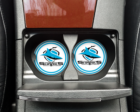 Cronulla Sharks Car Coasters (002)