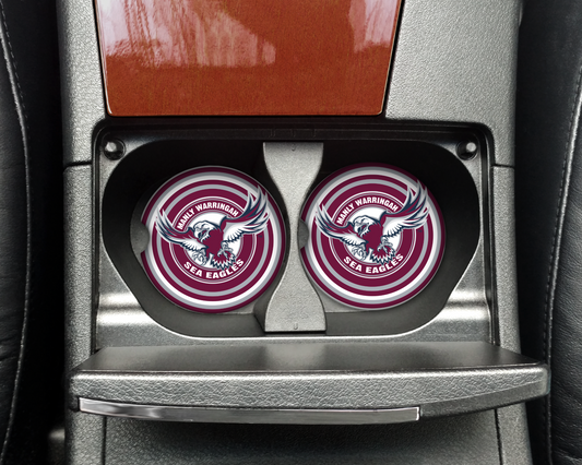 Manly Sea Eagles Car Coasters (002)