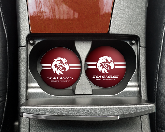Manly Sea Eagles Car Coasters (003)