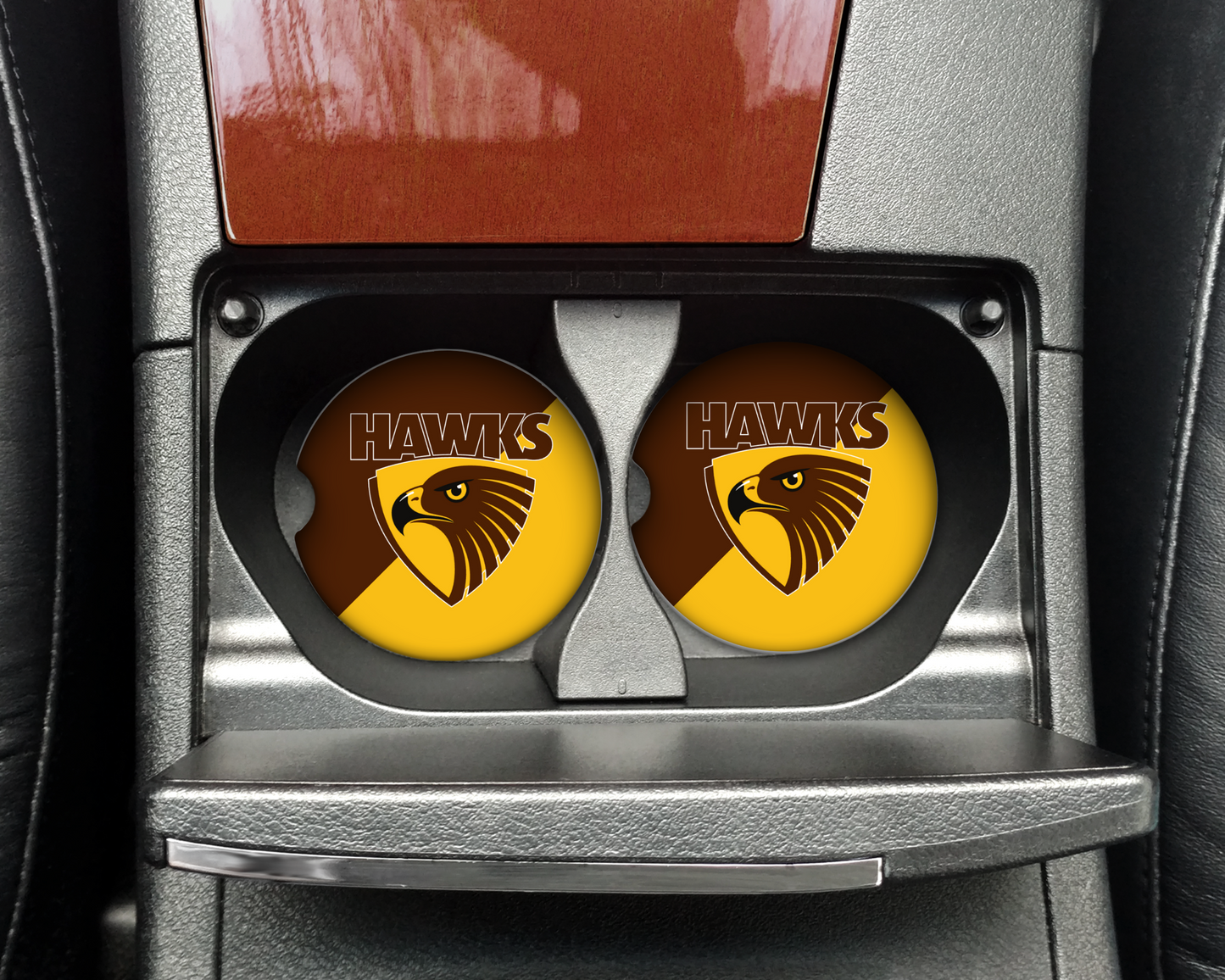 Hawthorn Hawks Car Coasters (002)