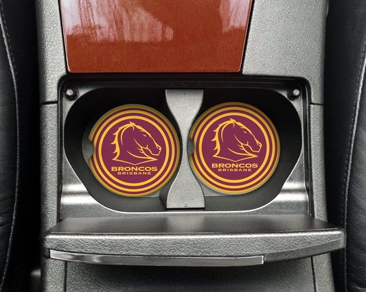 Brisbane Broncos Car Coasters (003)