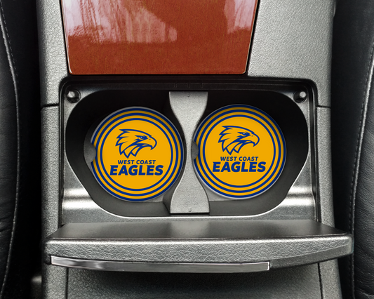 West Coast Eagles Car Coasters (001)