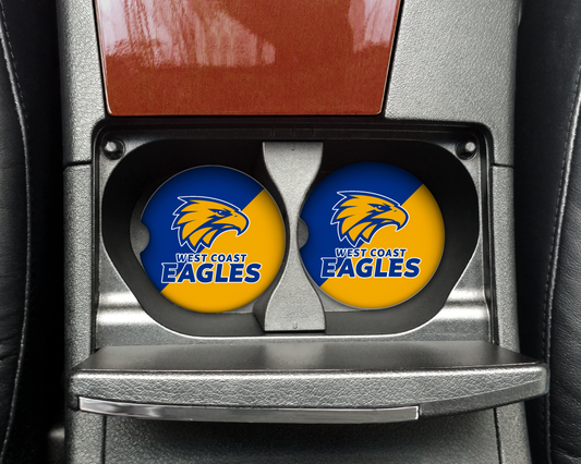 West Coast Eagles Car Coasters (002)