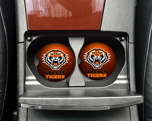Wests Tigers Car Coasters (001)