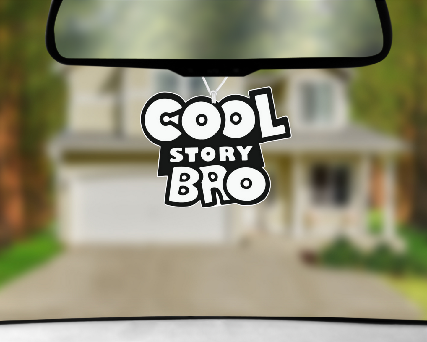 Cool Story Bro Car Air Freshener