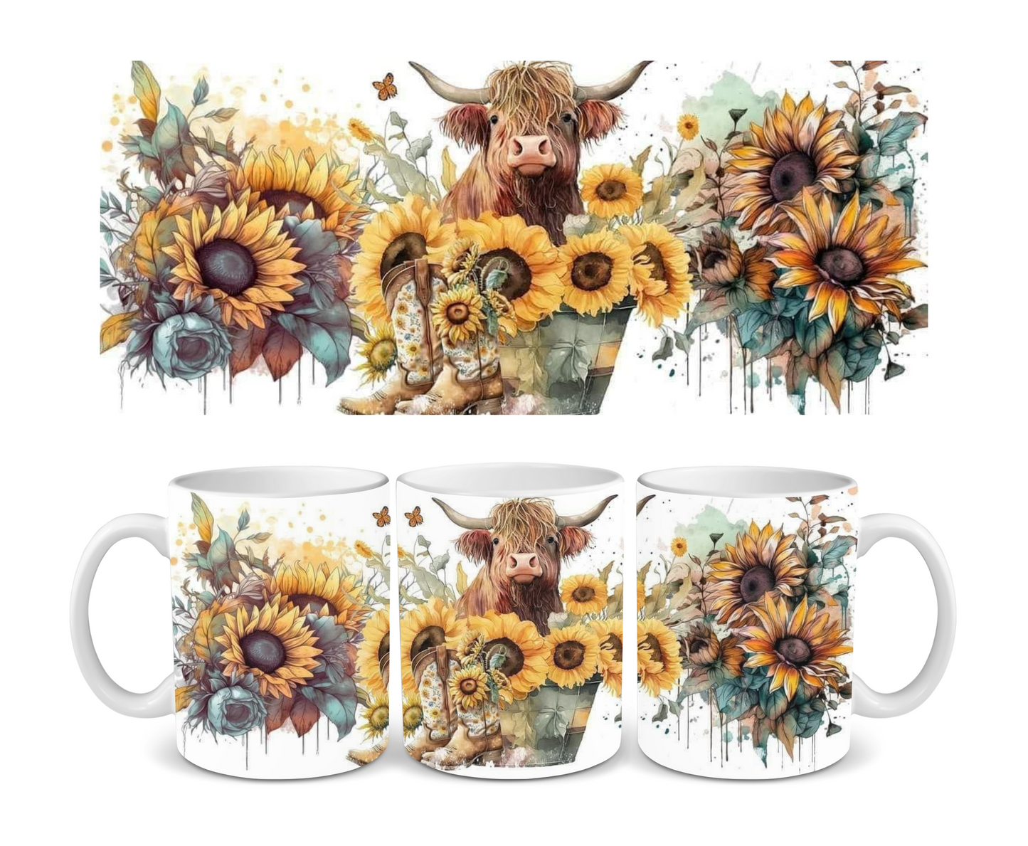 Country Highlander Ceramic Mug