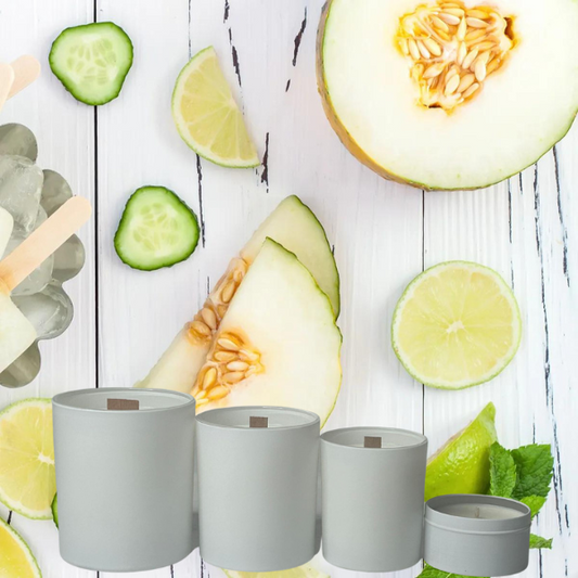 Cucumber Melon Pure Soy Candle