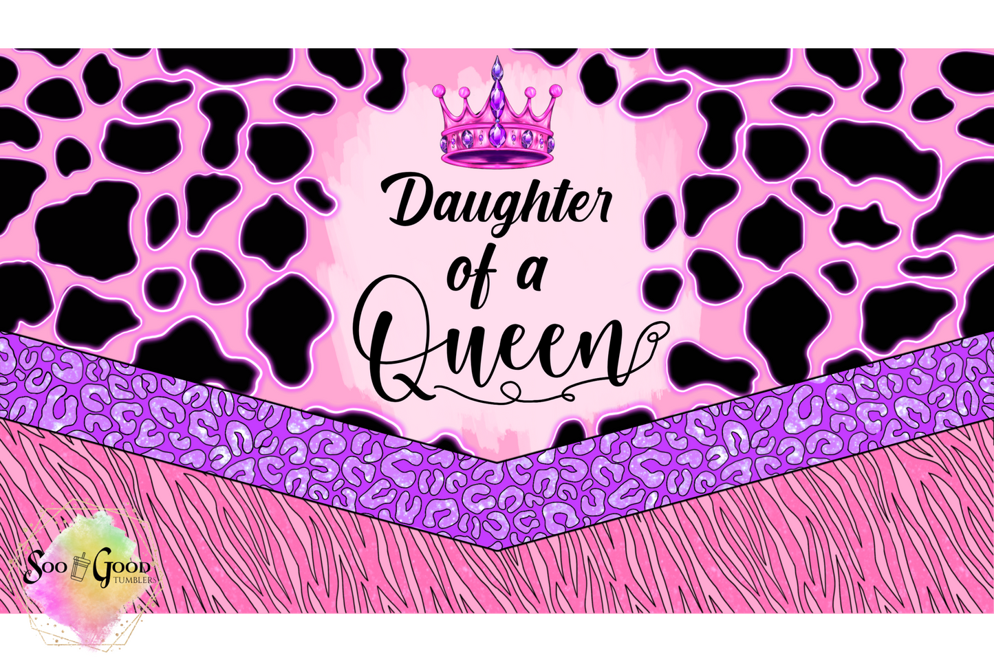 Daughter of A Queen Sippy Cup / Kids Bottle