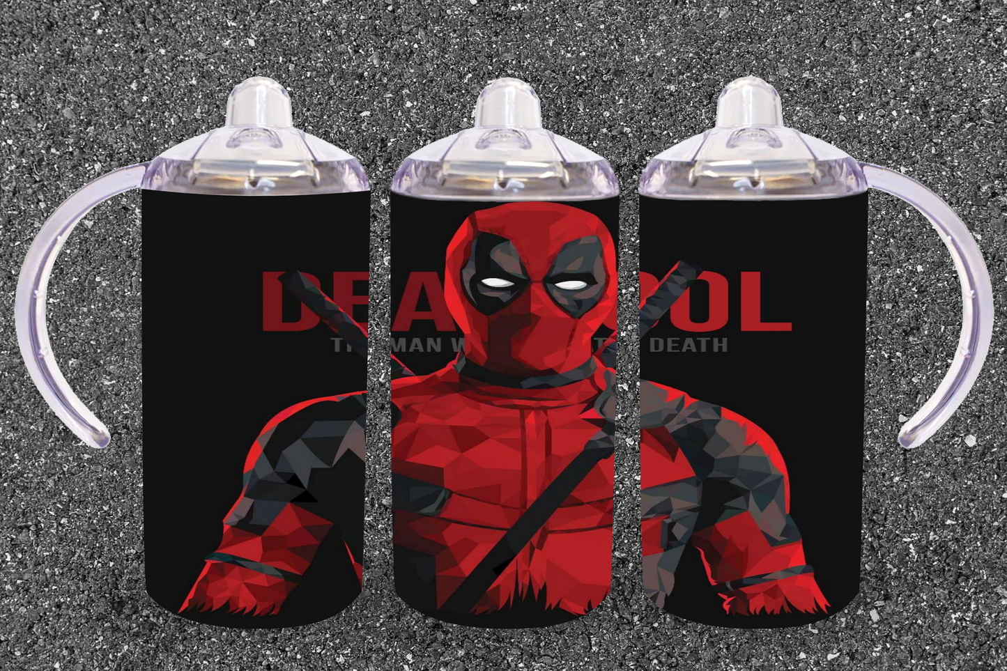 Deadpool Sippy Cup / Kids Bottle