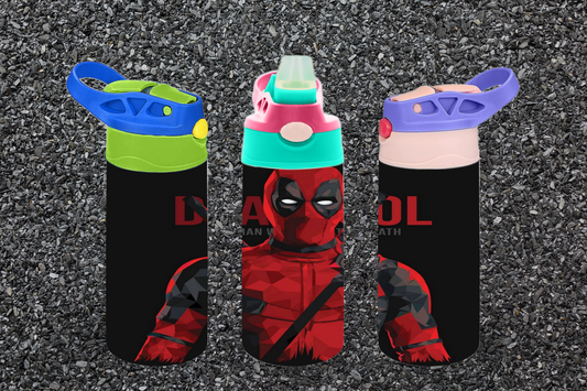 Deadpool Sippy Cup / Kids Bottle