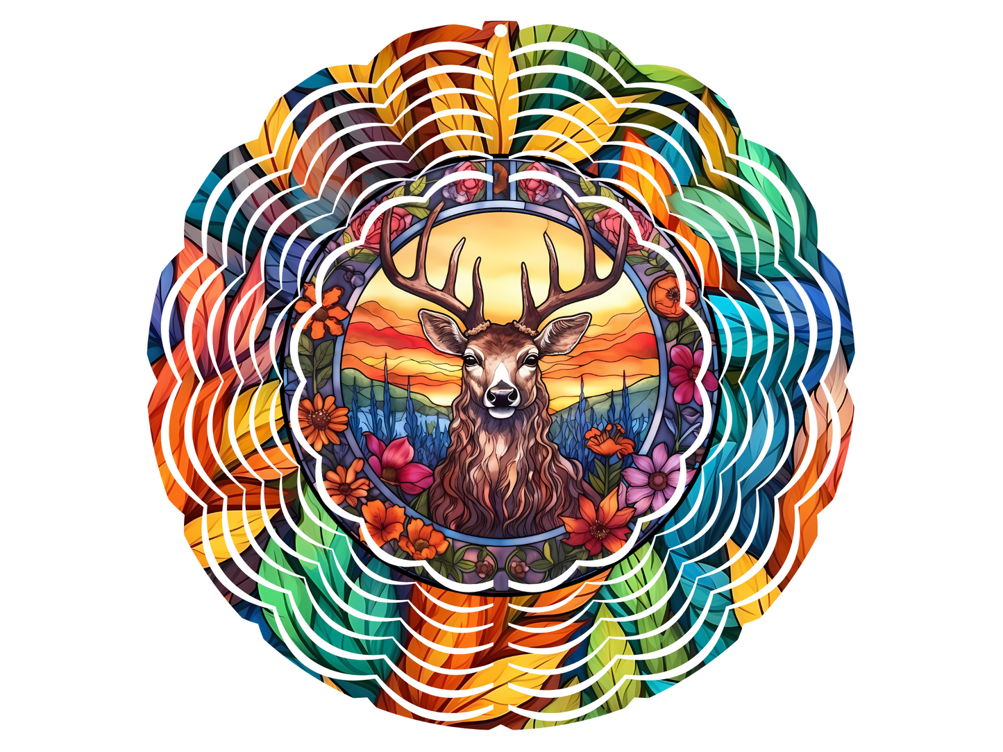 Deer Wind Spinner