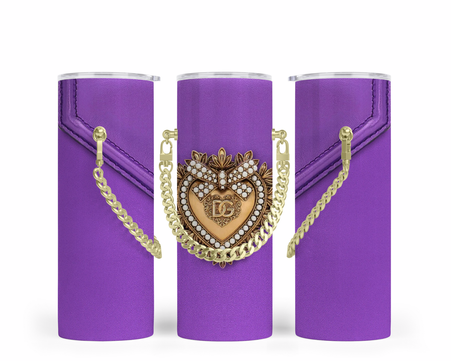 Dolce & Gabbana Handbag Inspired Chain Tumbler (004)