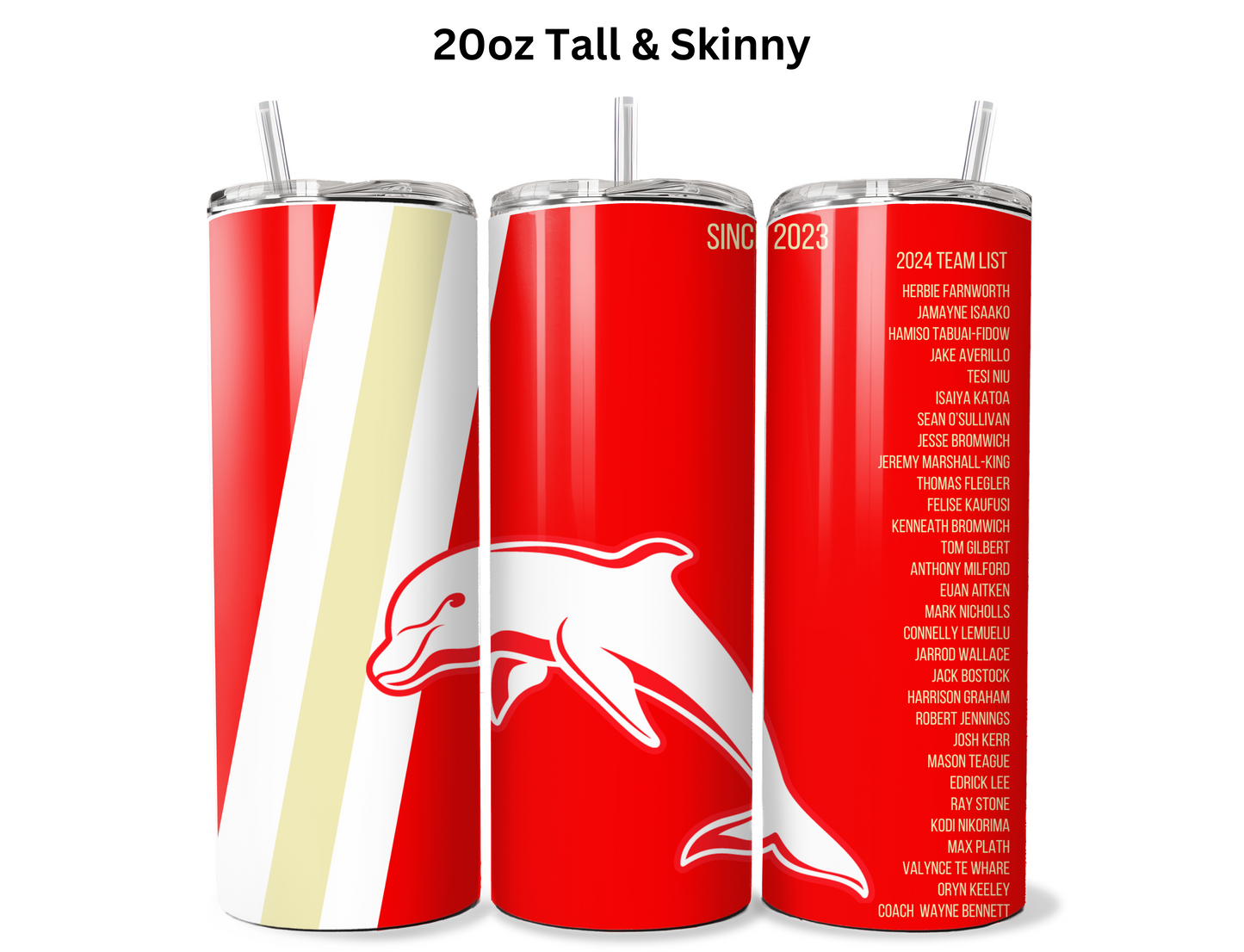 Dolphins 2024 Fan Tumbler