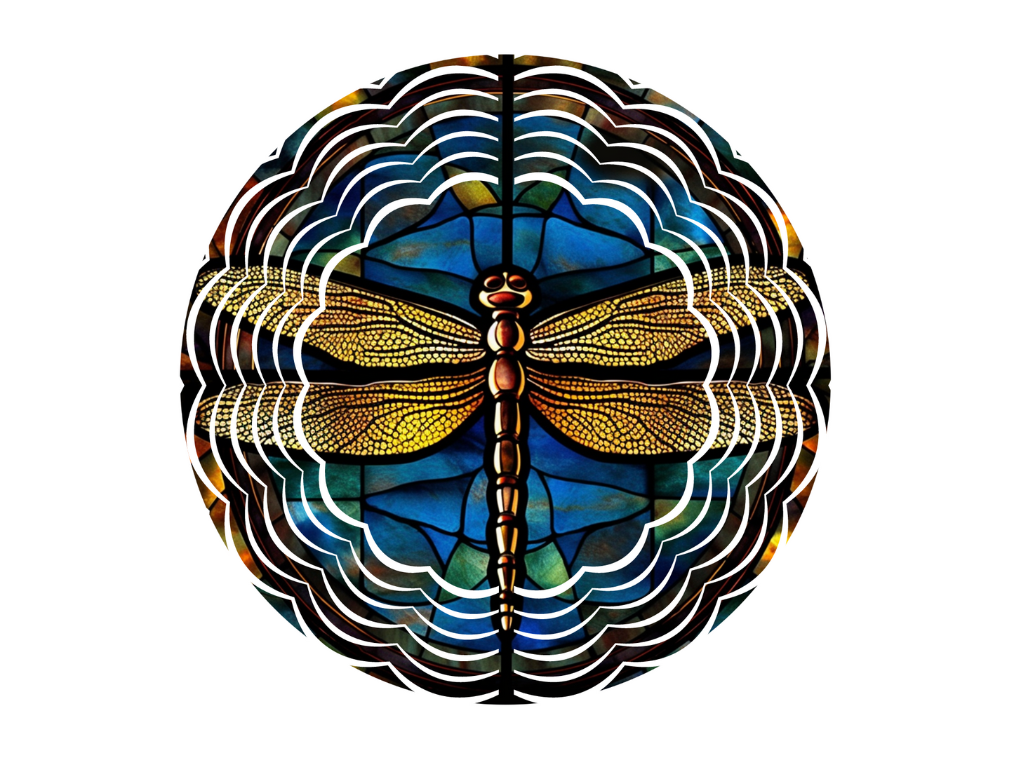 Dragonfly Wind Spinner