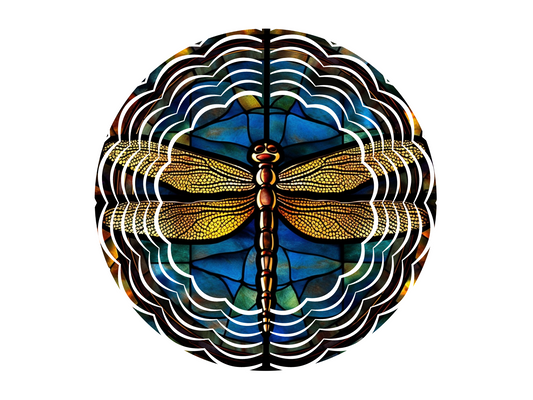 Dragonfly Wind Spinner