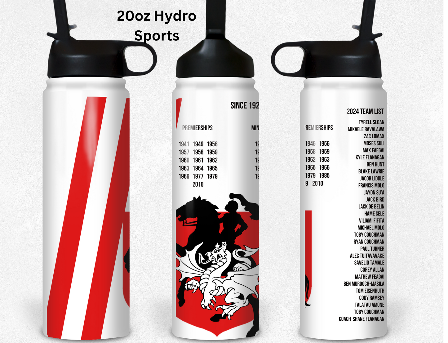 St George Dragons 2024 Fan Tumbler