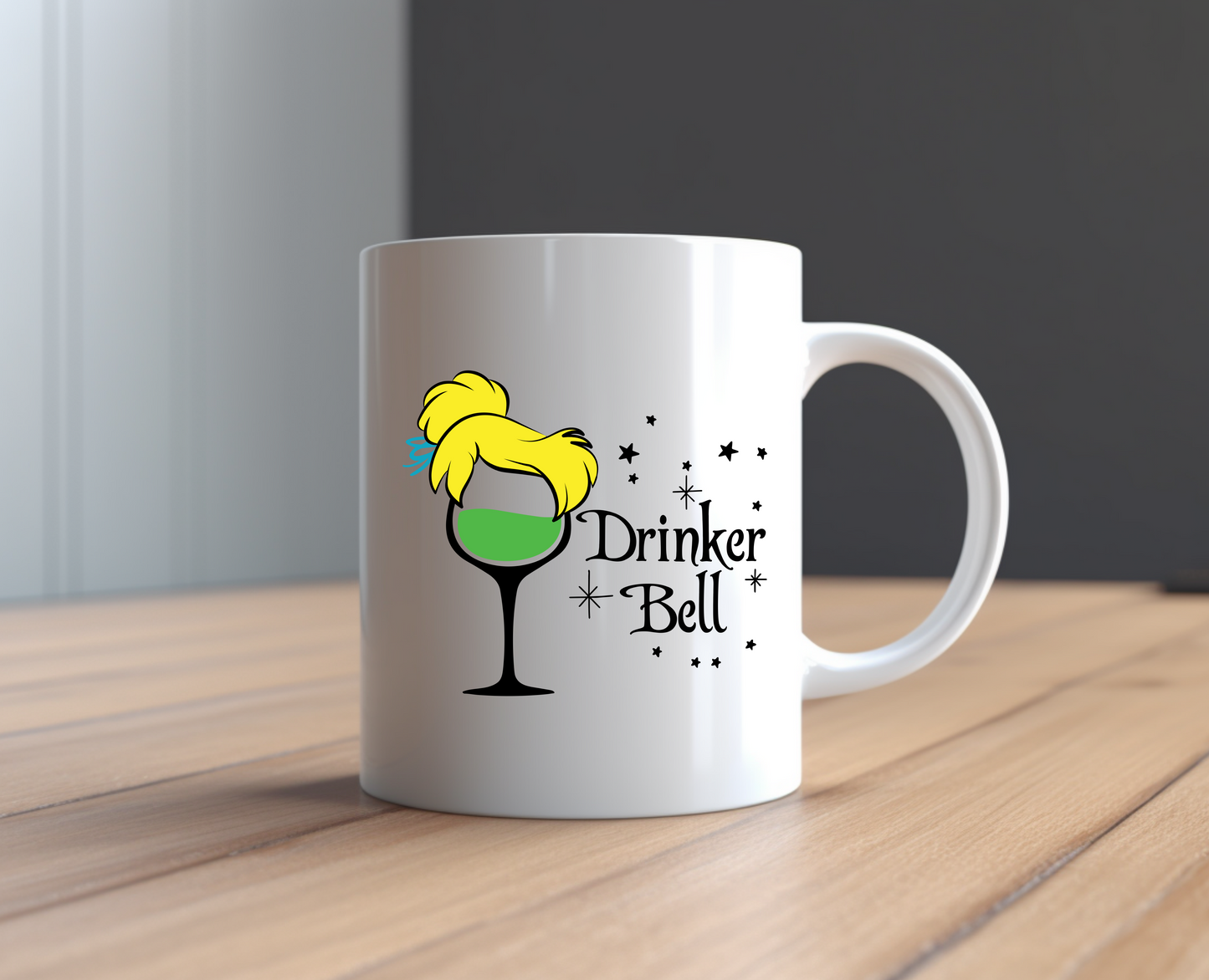 Drinking Beauty Ceramic Mug