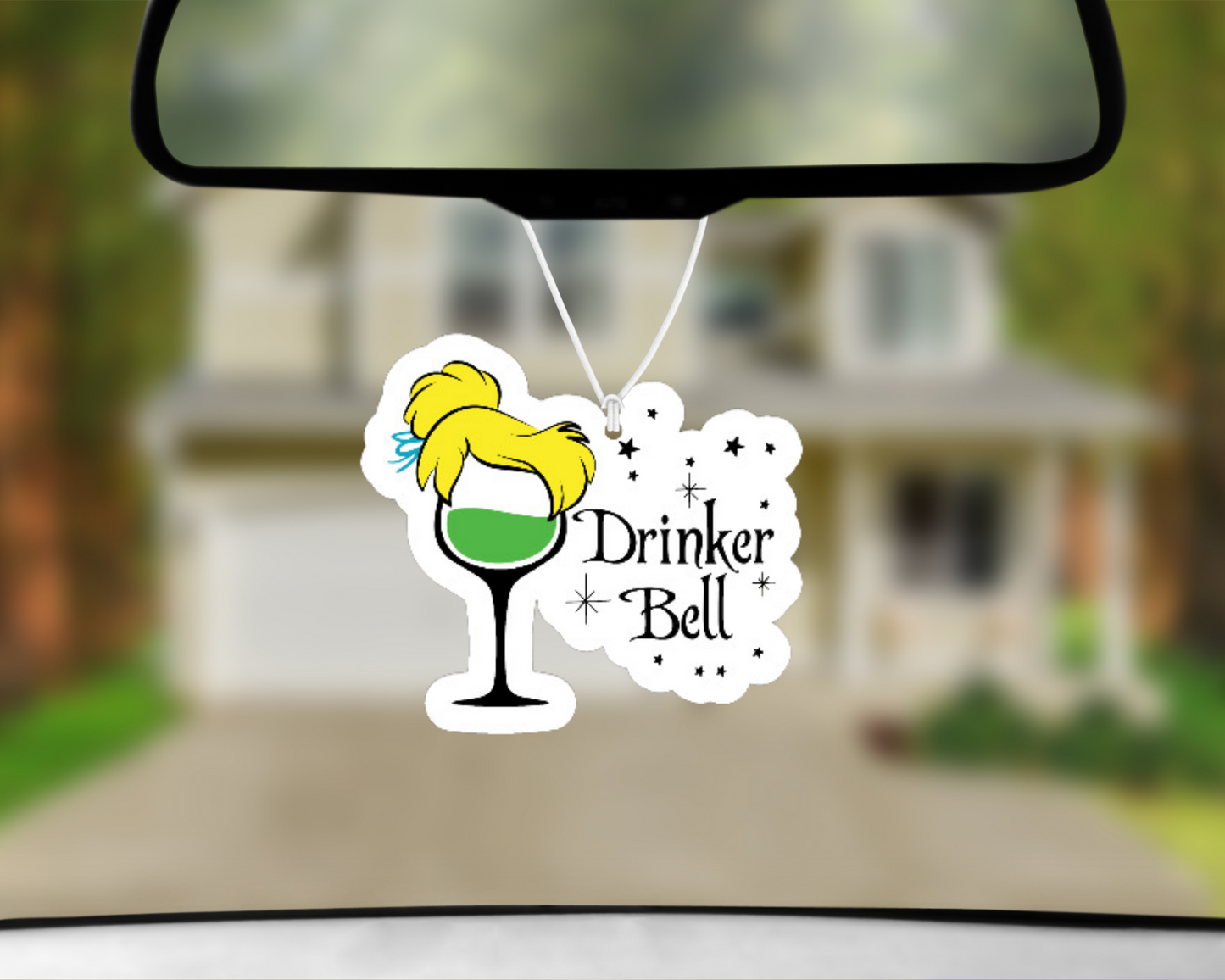 Drinker Bell Car Air Freshener